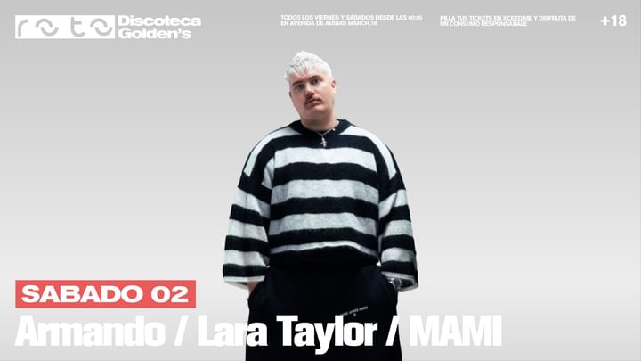 Cover for event: SATURDAY 02/08 LARA TAYLOR & ARMANDO (ANTÍDOTO)