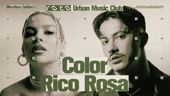 Cover for event: SATURDAY 10/05 - RICO ROSA & COLOR