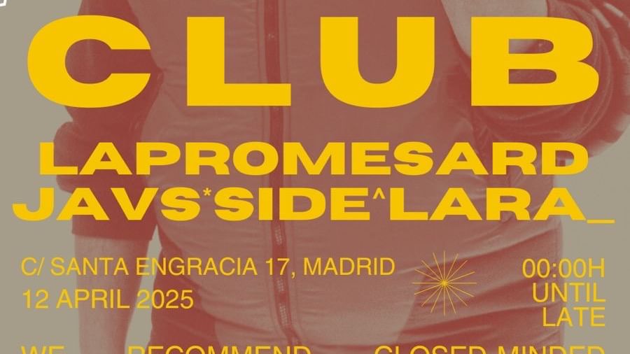 Cartell de l'esdeveniment Saturday 12th @ Costa Social Club