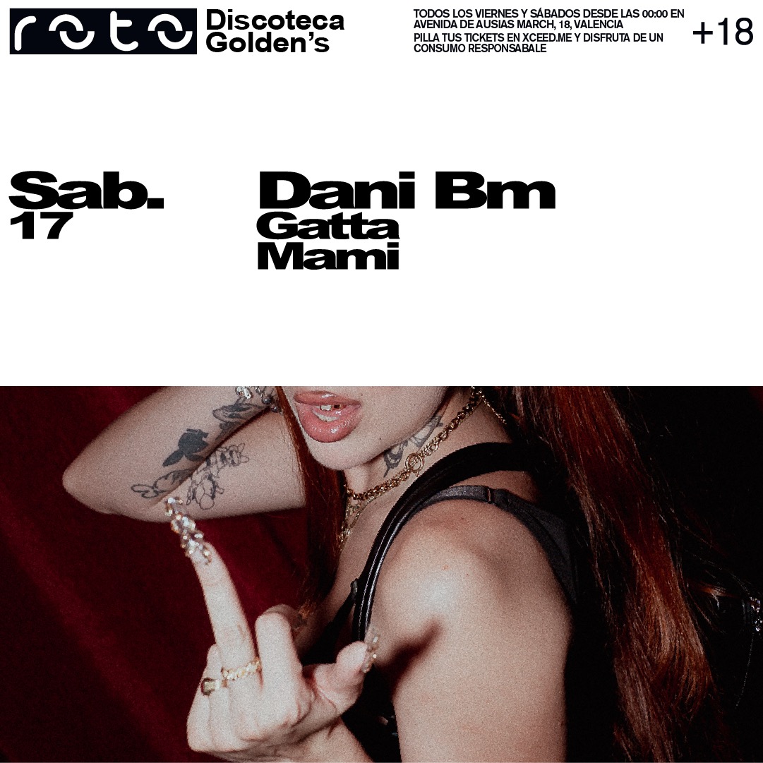 SATURDAY 17/01 - DANI BM, GATTA & MAMI image