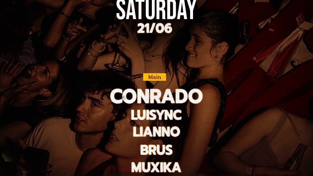 Saturday 21 w/ Luisync ,Gandara,Lianno, Muxika… event cover