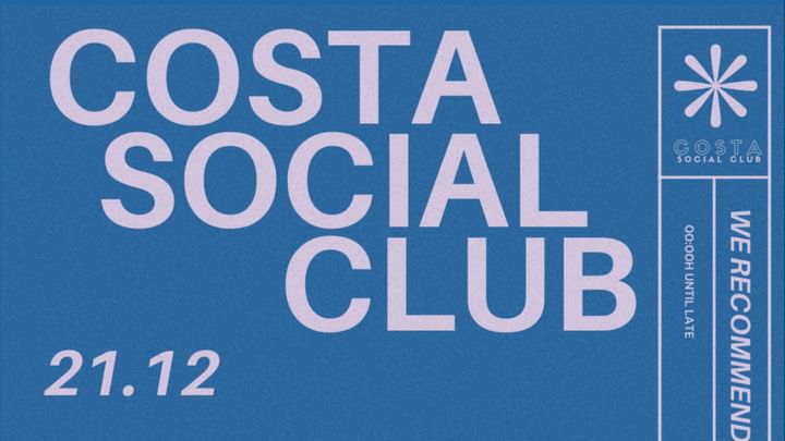 Cover for event: Saturday 21th @ Costa Social Club