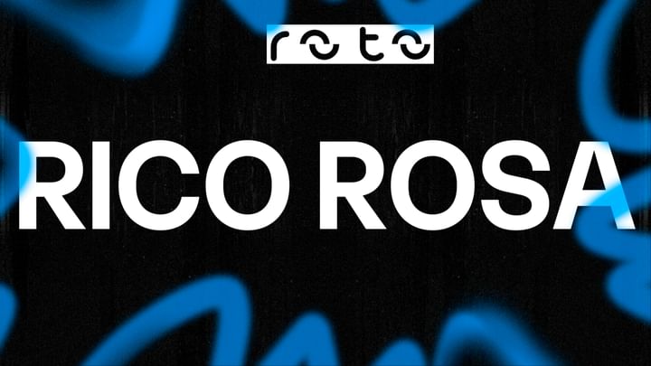 Cover for event: Saturday 25/05 RICO ROSA // ROTO en Goldens