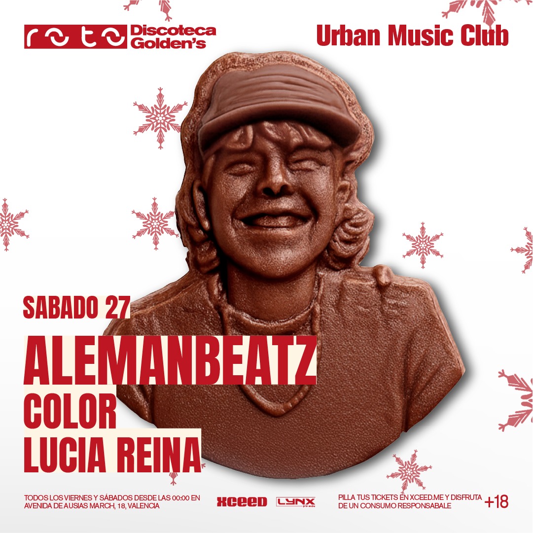 SATURDAY 27/12 HOSTED BY LUCÍA REINA W/ COLOR & ALEMANBEATZ image