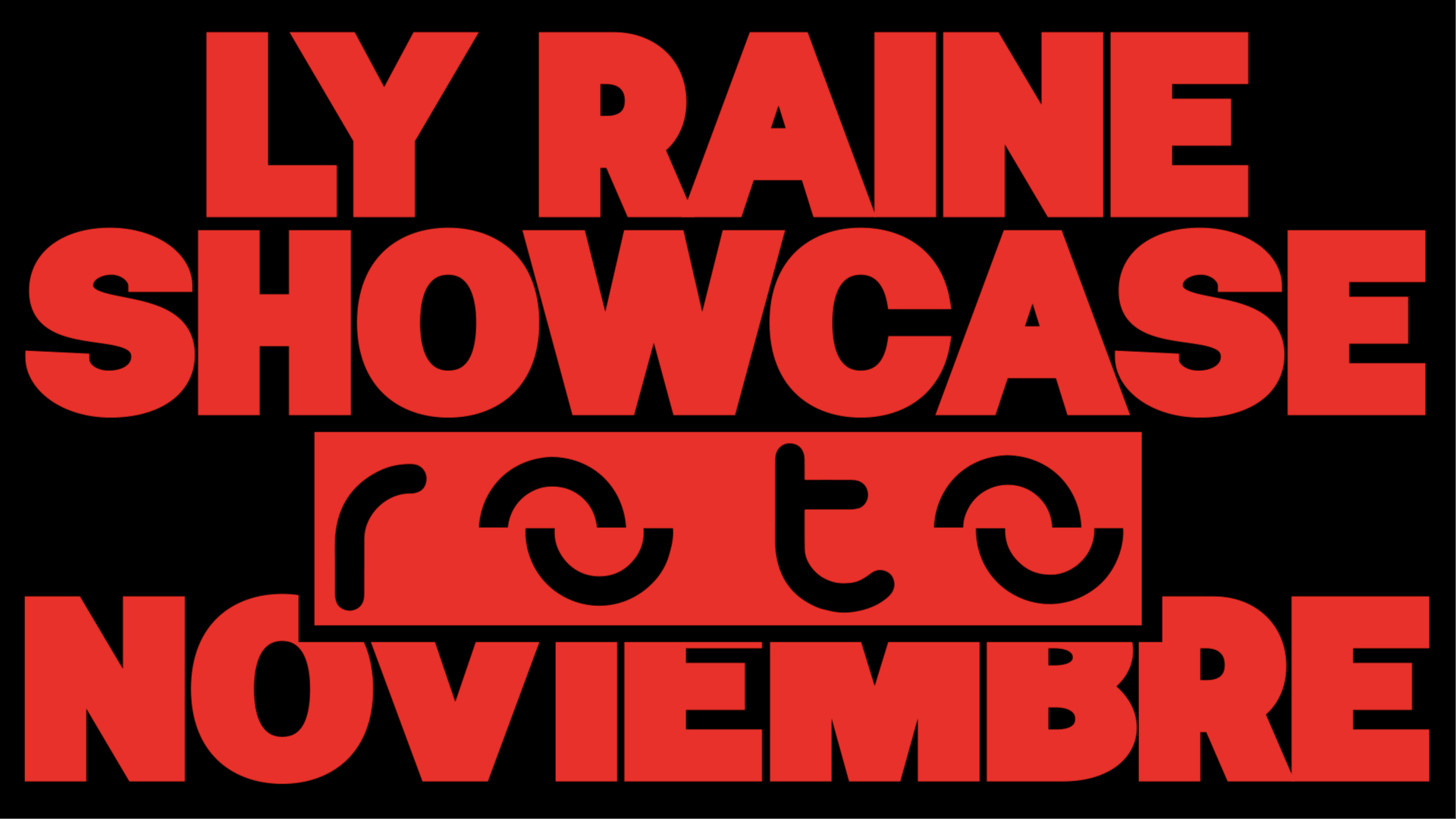 SATURDAY 30/11 MAIN: LY RAINE  image