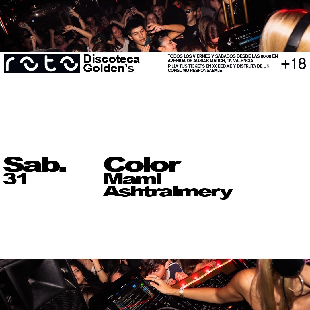 SATURDAY 31/01 - COLOR, ASHTRALMERY & MAMI image
