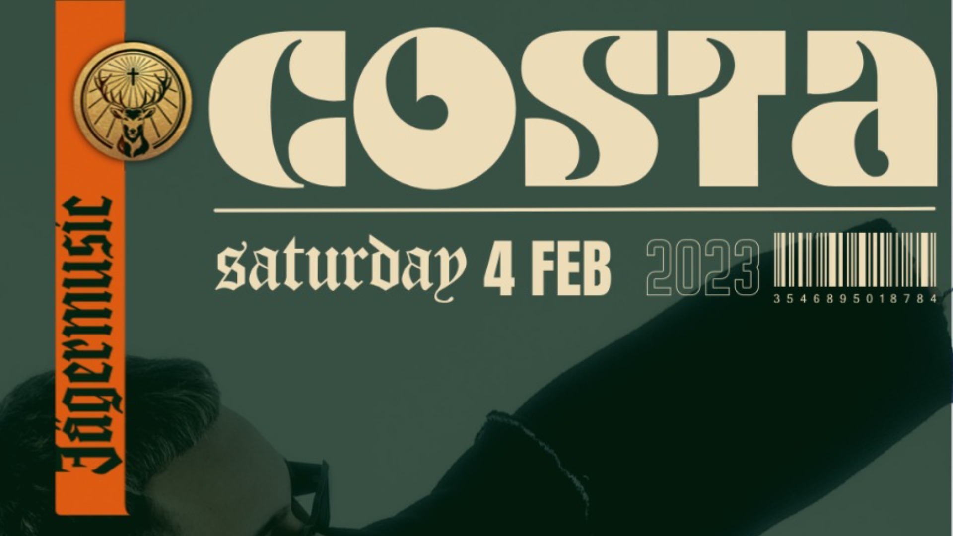 Saturday 4th w/ Jader Mantilla @ Costa Social Club image