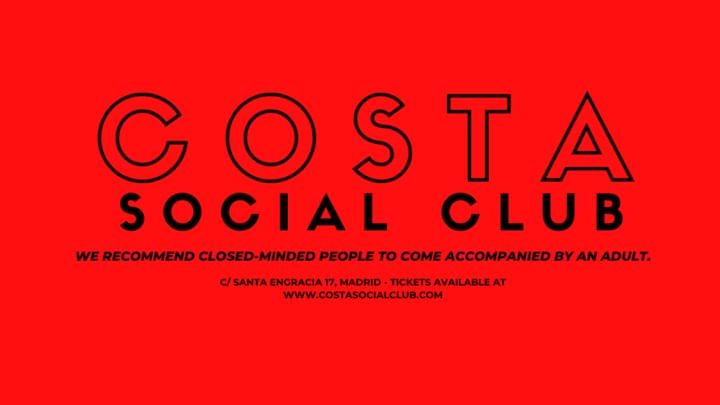 Cover for event: Saturday 9th @ Costa Social Club