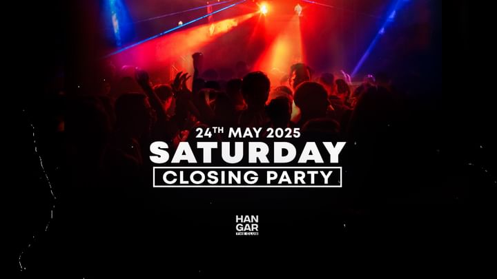 Cover for event: SATURDAY at Hangar | Closing Party