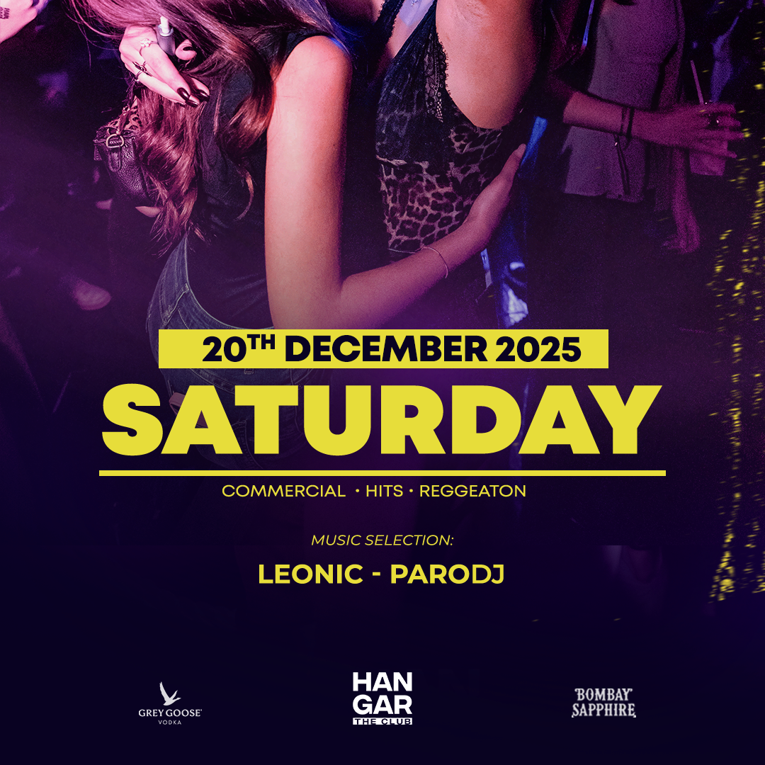 SATURDAY at Hangar |  Sabato 20 Dicembre image