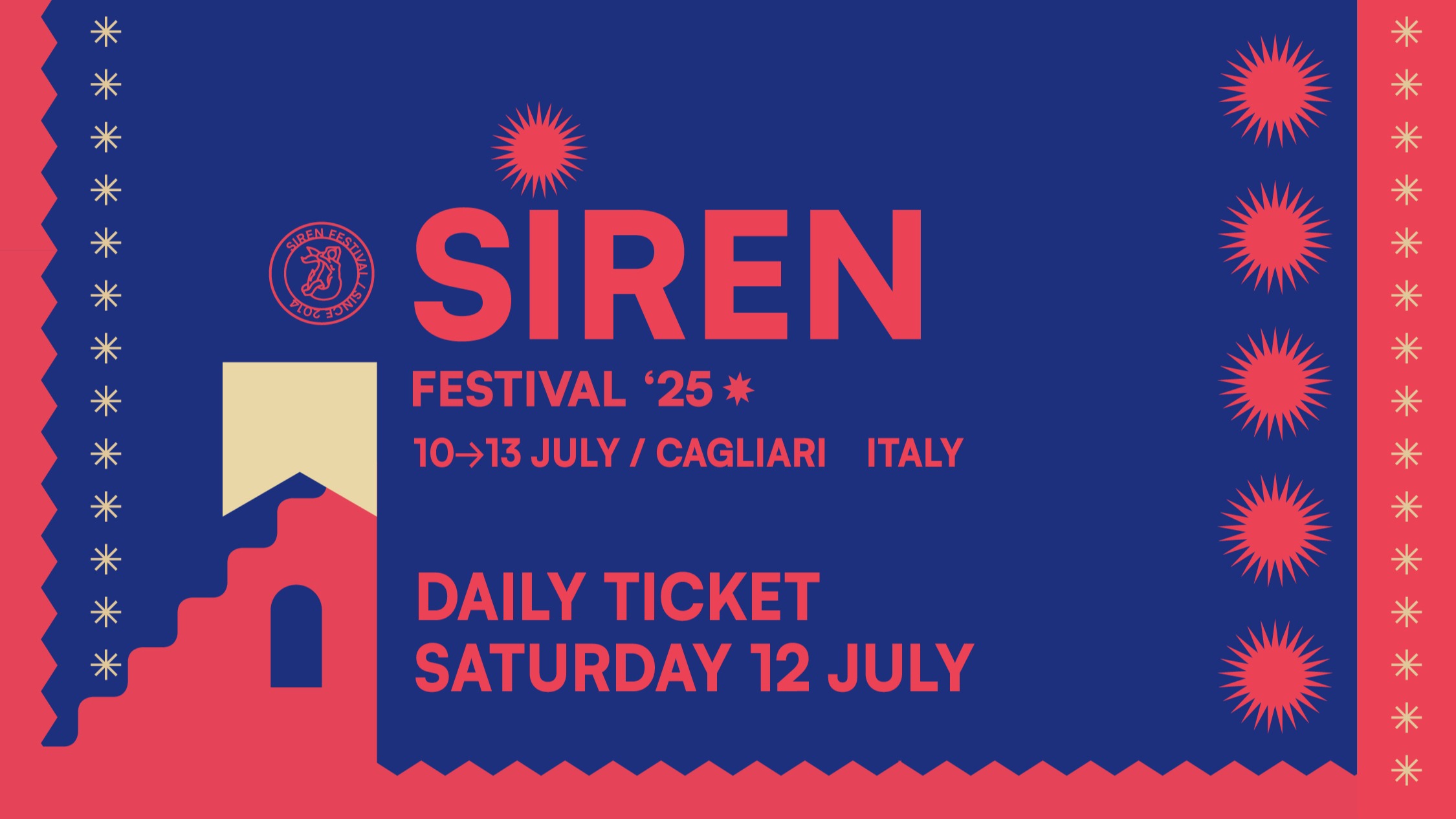 Saturday Daily Ticket & Passes // Siren Festival 2025 image