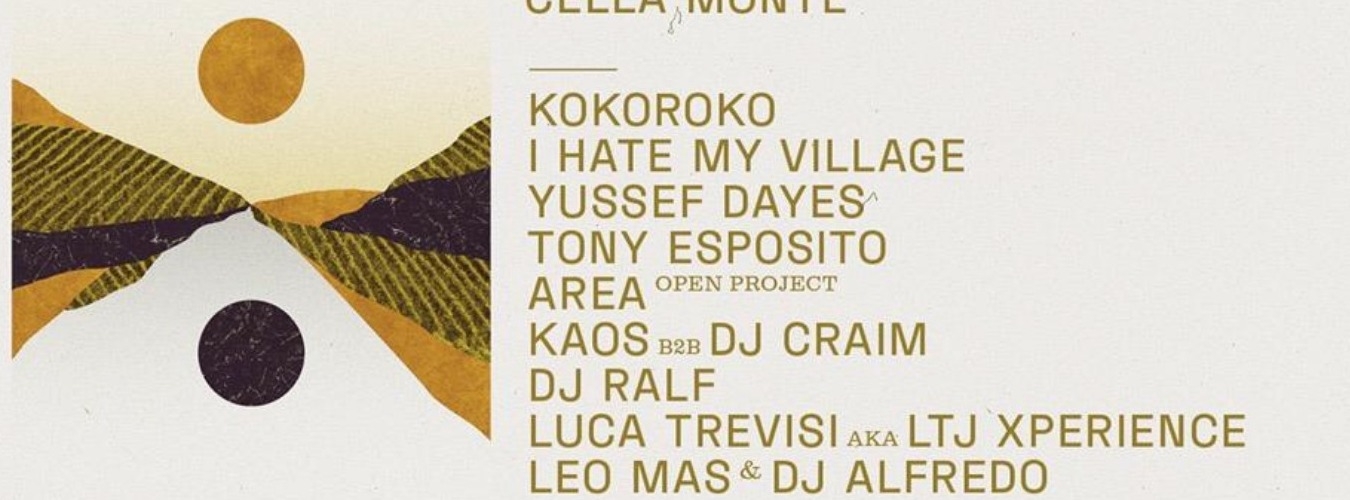 SATURDAY - DAY 3 w/ Kokoroko, I Hate My Village, Yussef Dayes, Tony Esposito, Kaos & Dj Craim, Area, Dj Ralf, Ltj Xperience, Leo Mas & Alfredo ● Jazz:Re:Found Festival 2019 ● Monferrato image