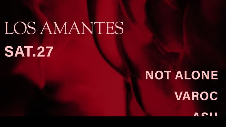 Cover for event: Saturday Los Amantes