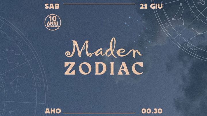 Cover for event: Saturday | Maden Club