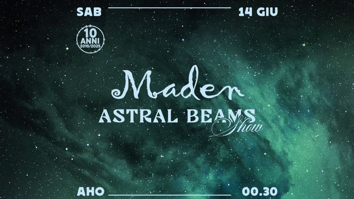 Cover for event: Saturday | Maden Club