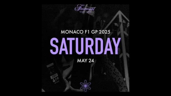 Cover for event: SATURDAY MAY 24TH • LILLY'S CLUB • MONACO GRAND PRIX