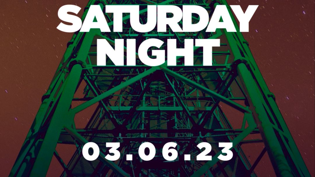 Cartel del evento SATURDAY NIGHT