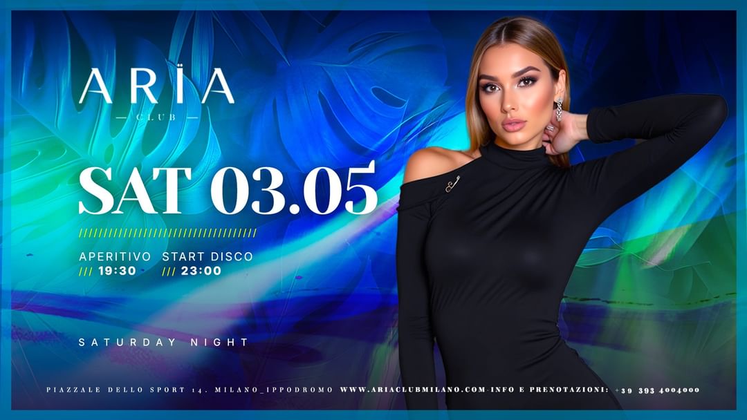 Saturday Night event cover