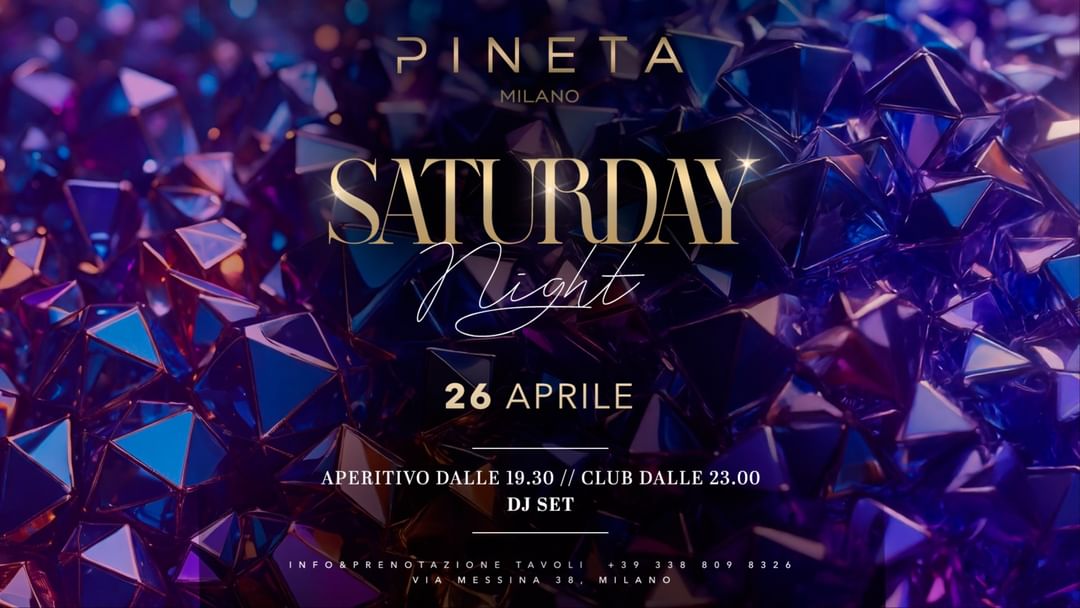 Couverture de l'événement Saturday Night