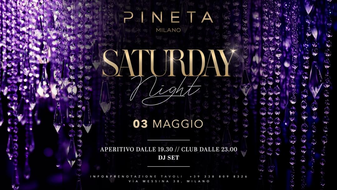 Couverture de l'événement Saturday Night