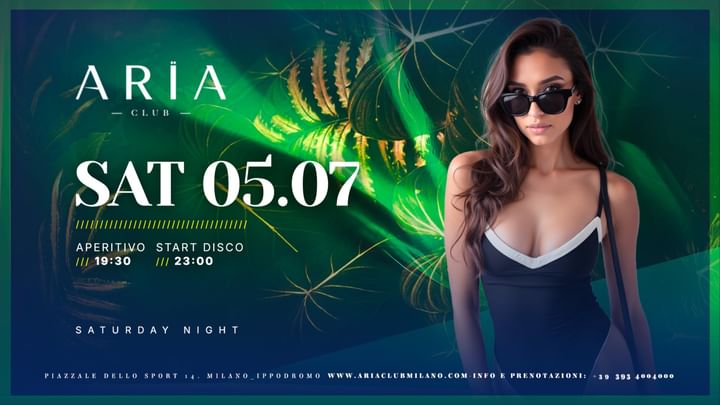 Cover for event: Saturday Night