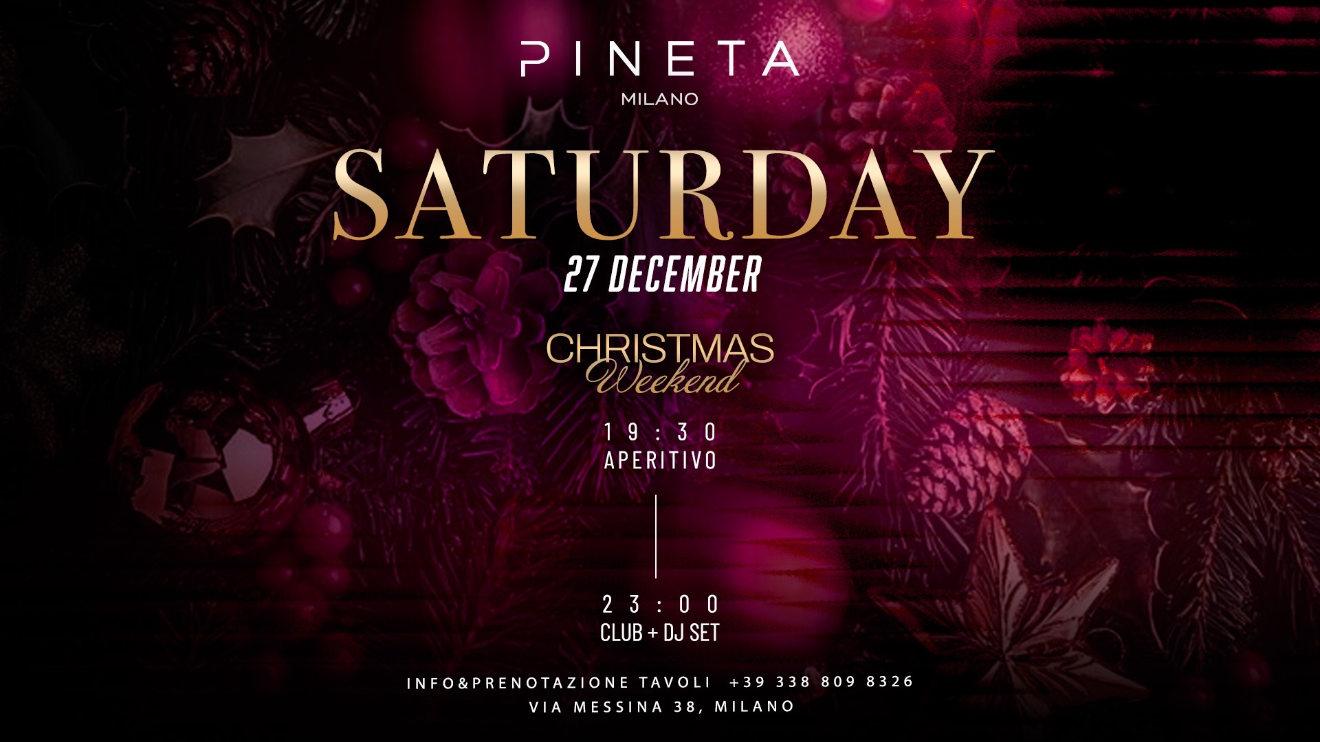 Saturday Night Christmas Week  image