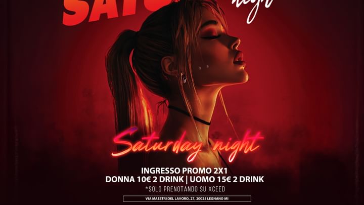 Cover for event: SATURDAY NIGHT • @land_legnano