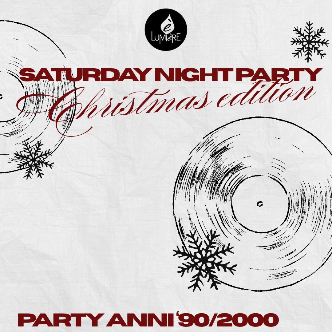 Saturday night party- christmas edition image