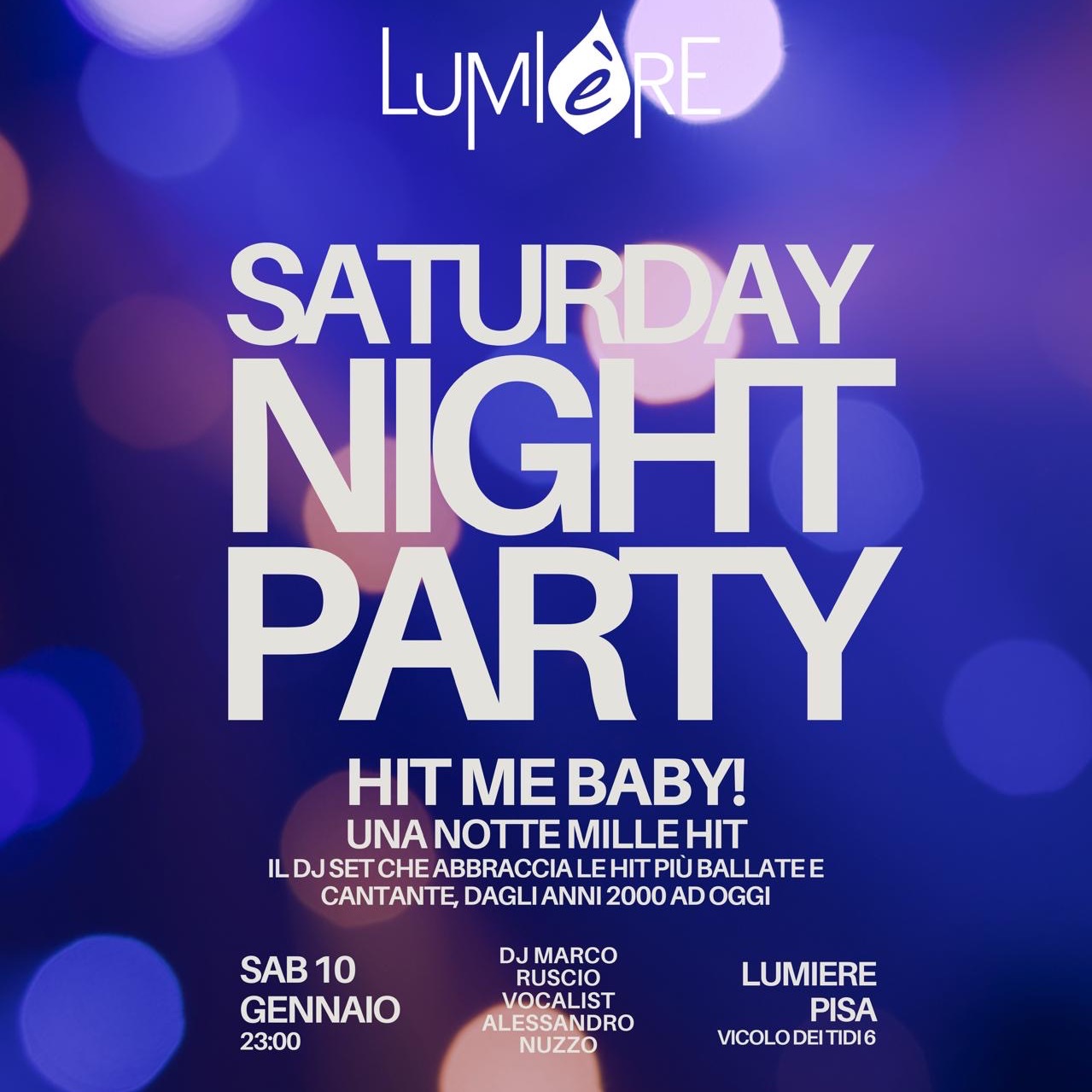 Saturday Night Party - Hit Me Baby image