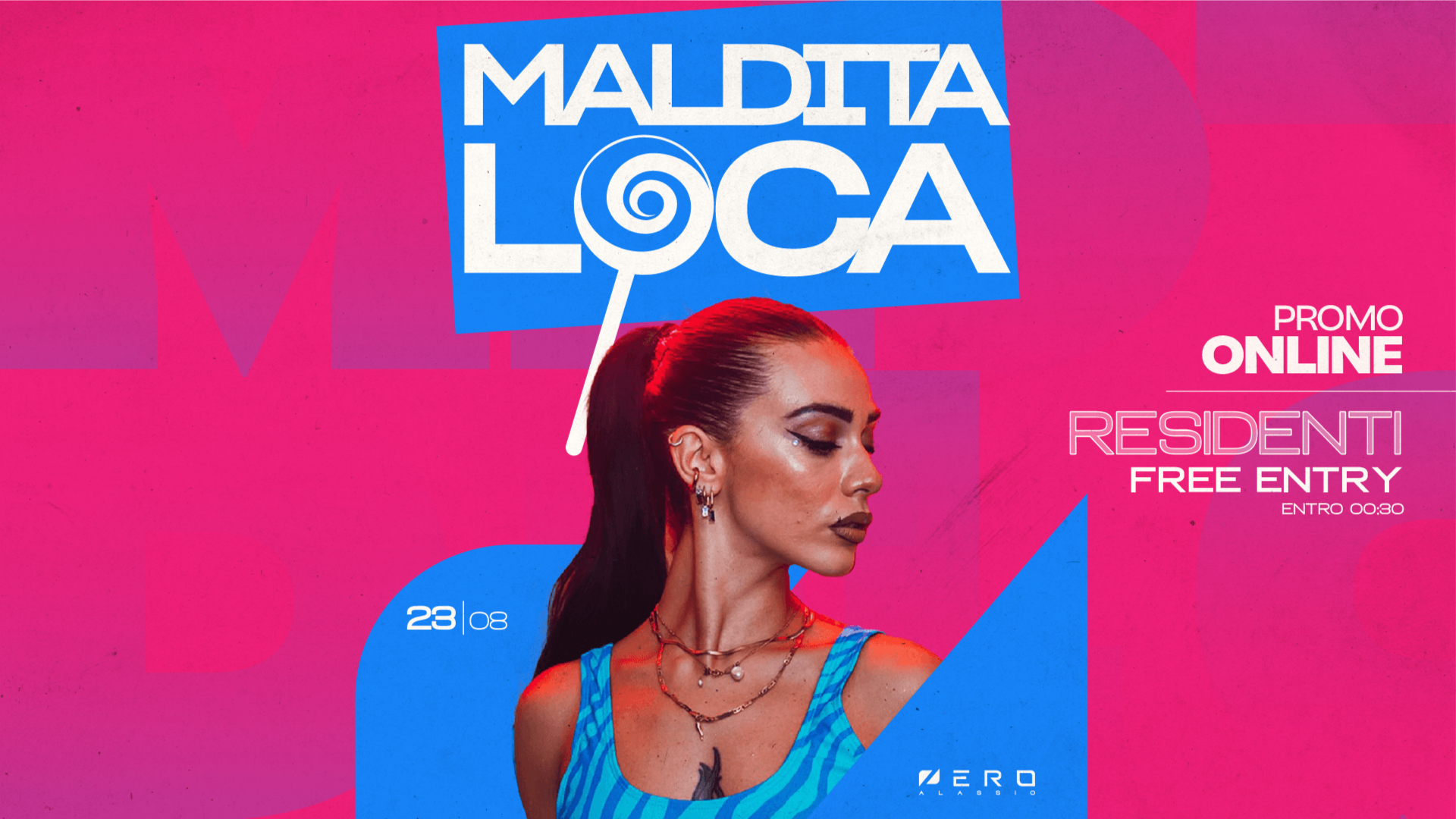 Saturday Night w/ Maldita Loca 23.08 | Zero Club Alassio image