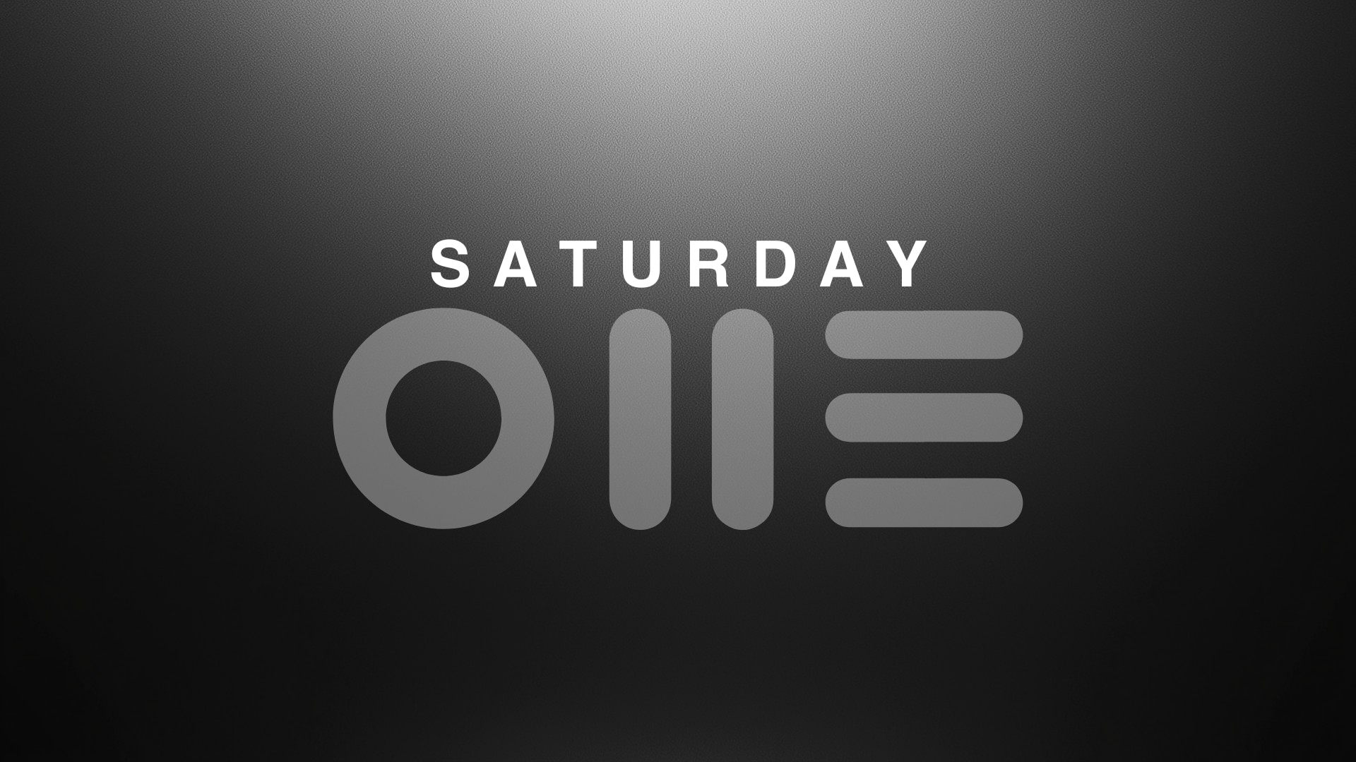 SATURDAY ONE - CAOS image