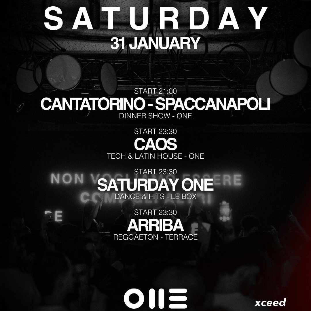 SATURDAY ONE - CAOS - ARRIBA image