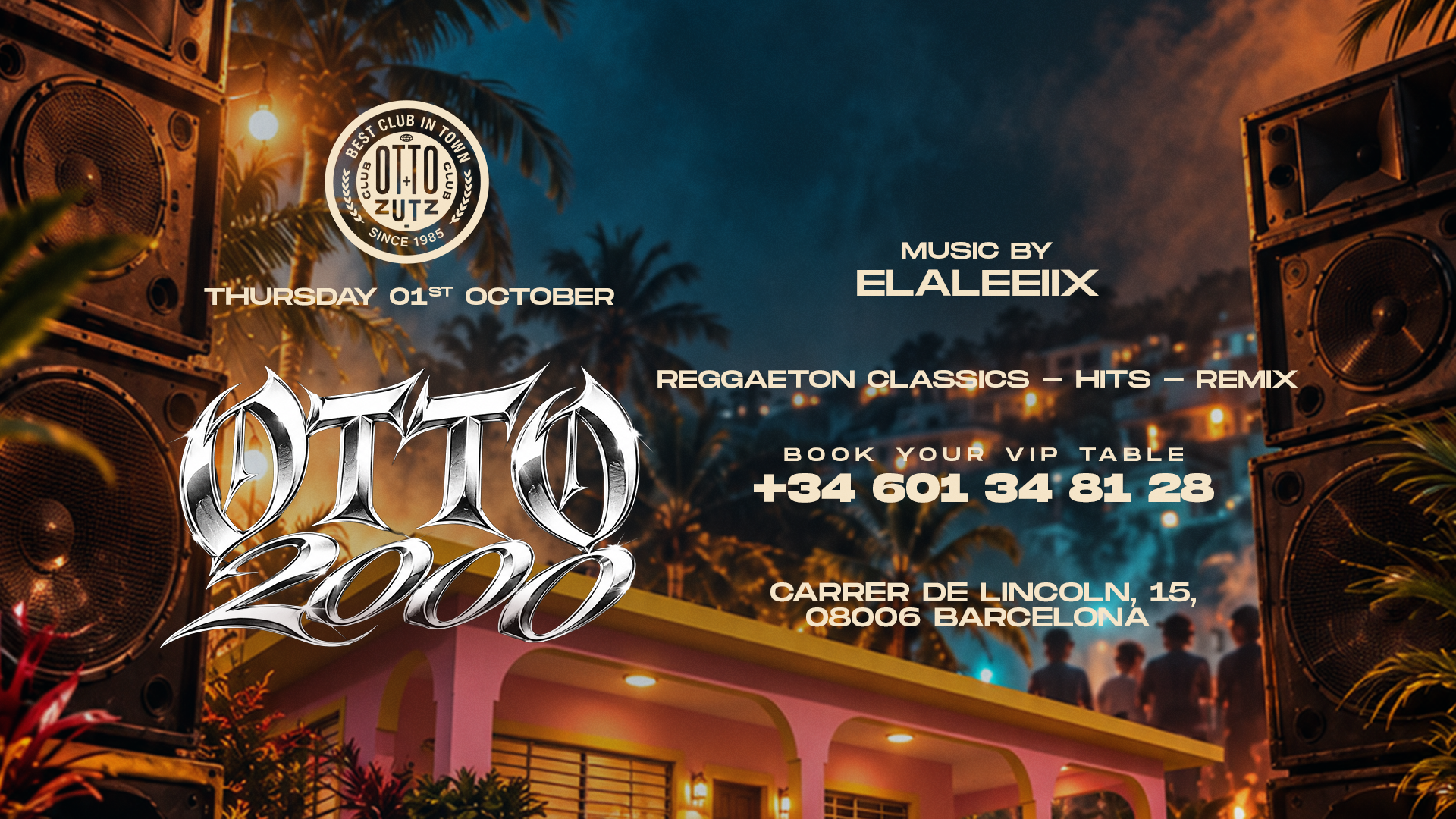 REGGAETON ANTIGUO/OLD SCHOOL - OTTO ZUTZ image