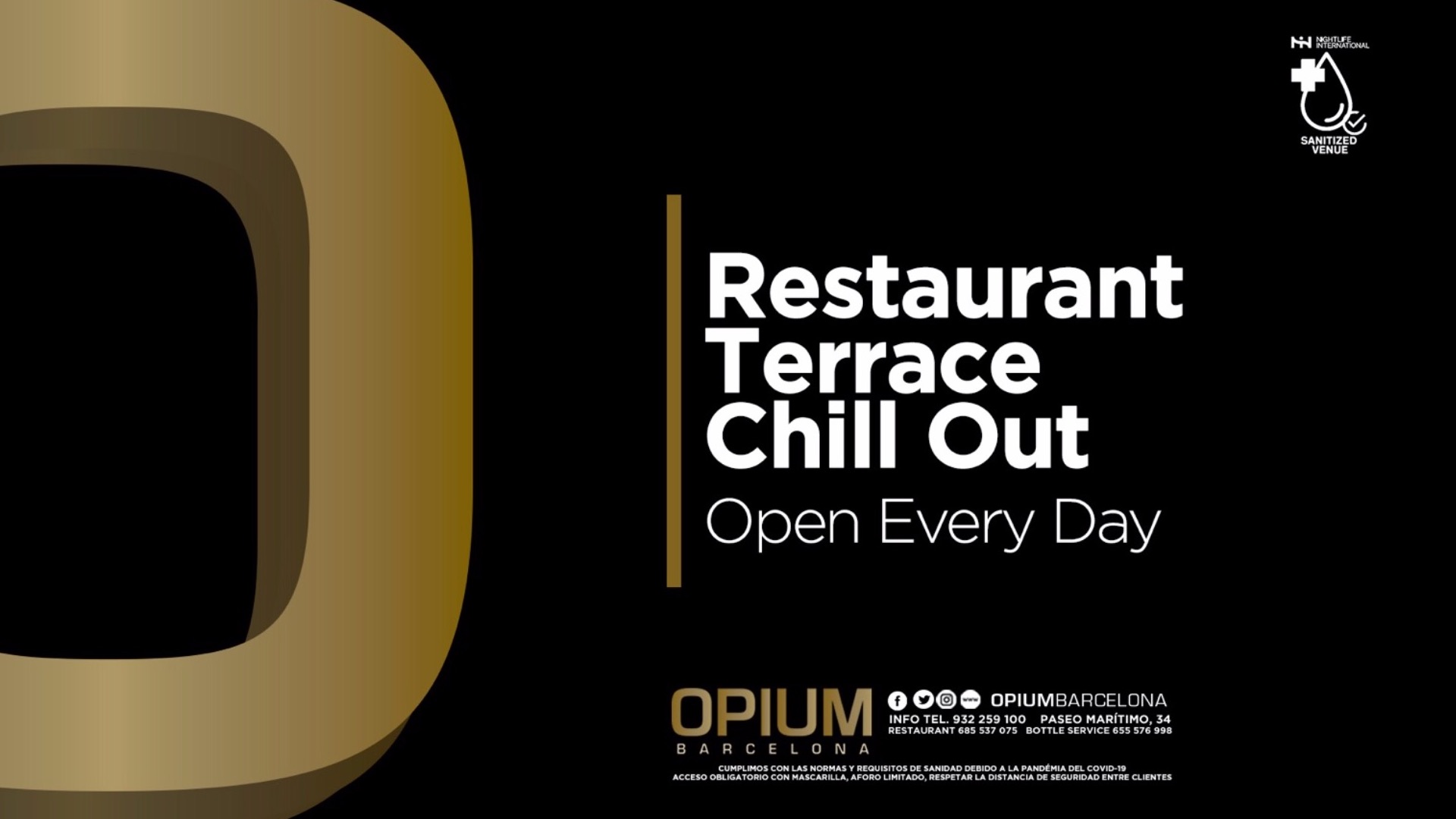 Saturday | Restaurant, Terrace & Chill Out