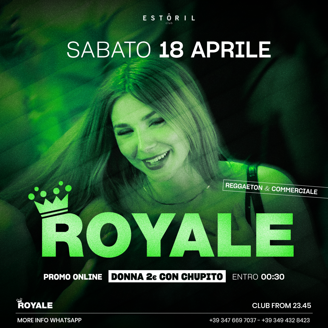 SATURDAY ROYALE | ESTORIL BEACH CLUB