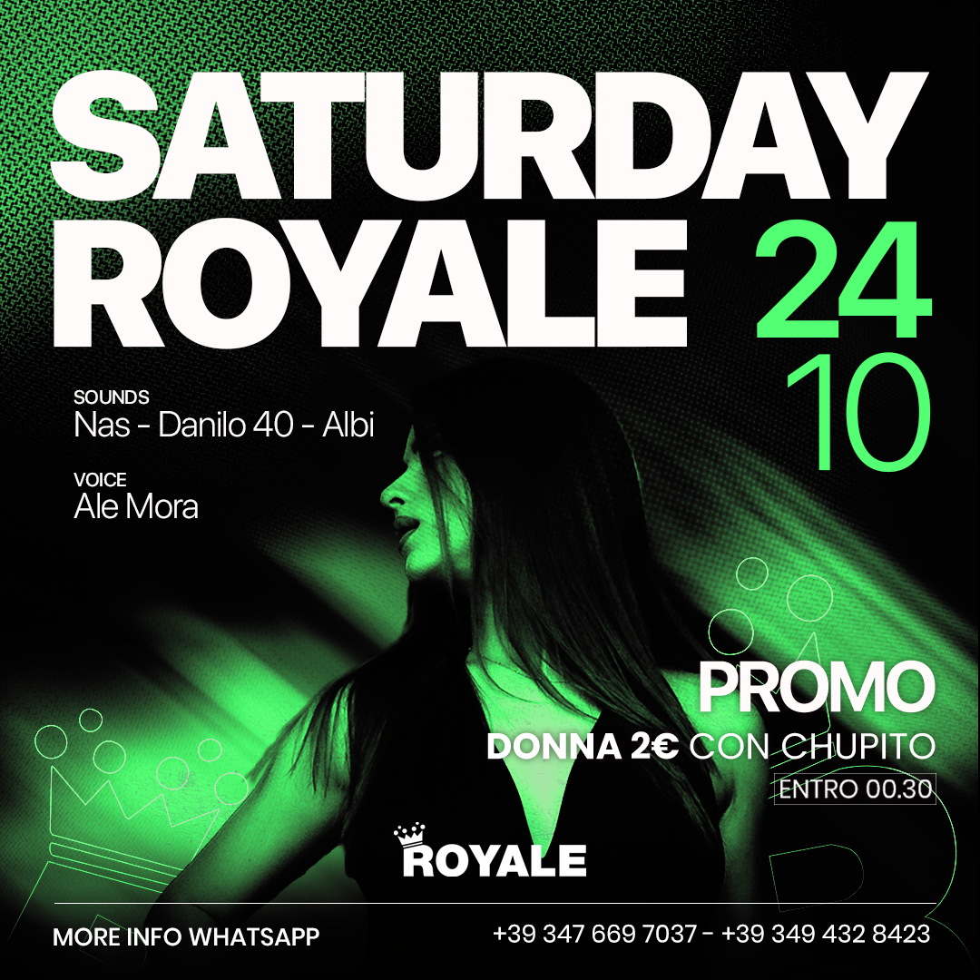 SATURDAY ROYALE | ESTORIL BEACH CLUB image