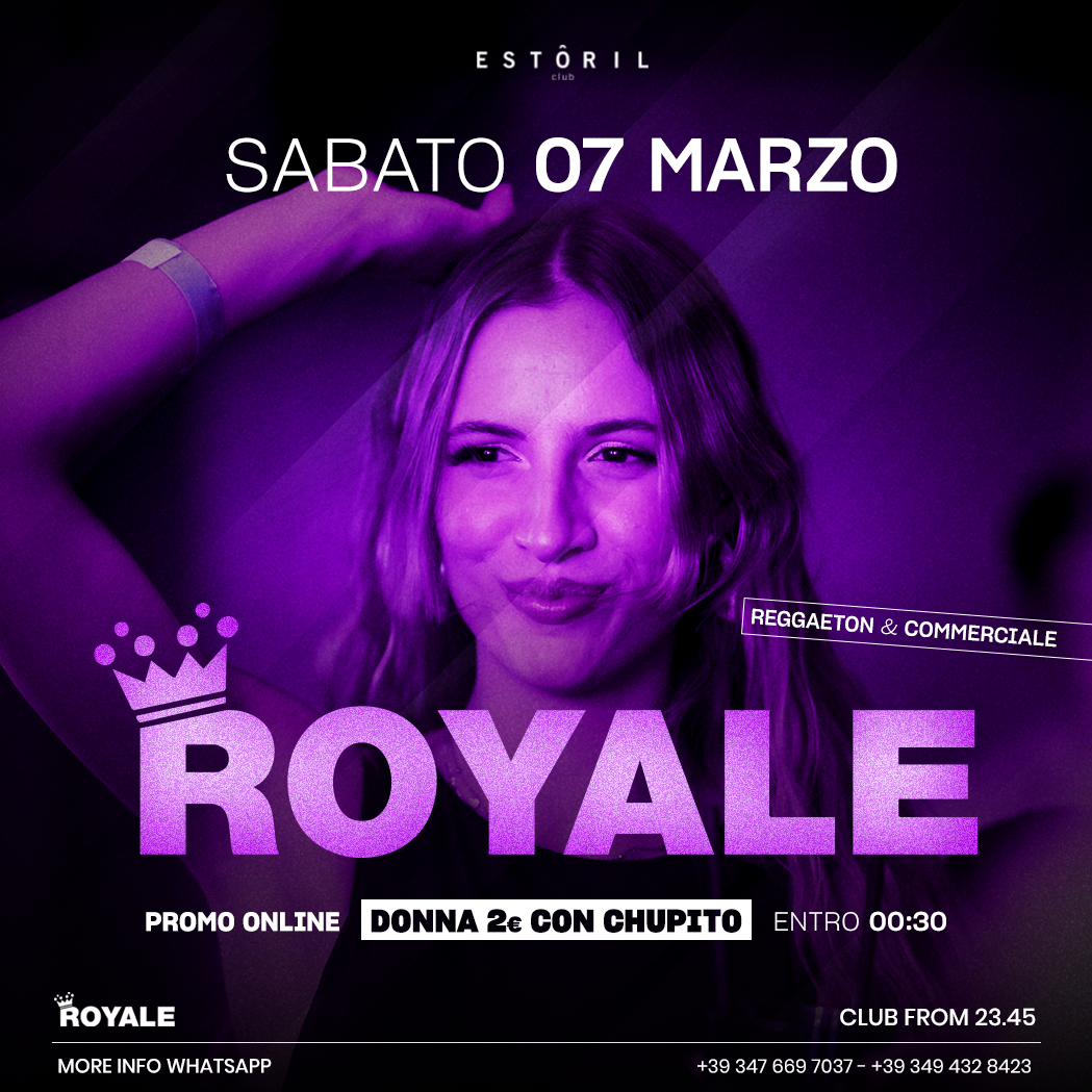 SATURDAY ROYALE | ESTORIL BEACH CLUB image