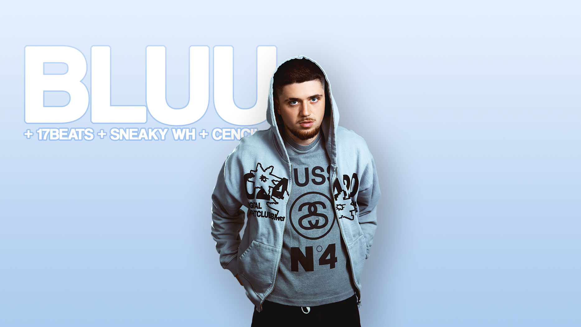 SÁBADO | SAN VALENTÍN: BLUU (SHOW) + 17Beats + Sneaky WH + Cencii image