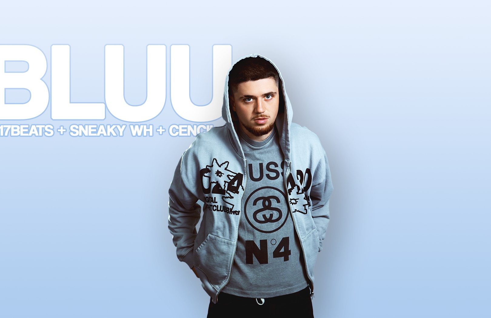 SÁBADO | SAN VALENTÍN: BLUU (SHOW) + 17Beats + Sneaky WH + Cencii image