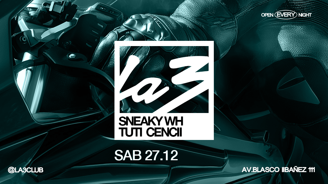 SATURDAY/SABADO | Sneaky WH + Cencii + Tuti image