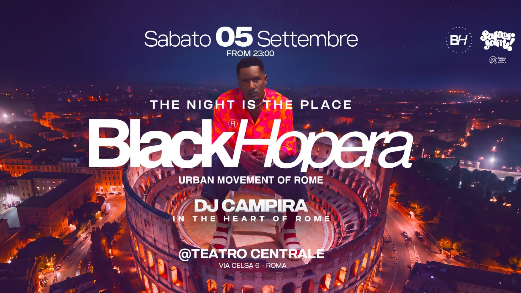 Saturday September 5th - Dj CAMPIRA