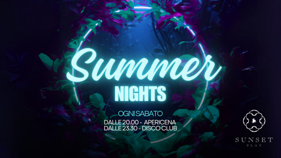 SATURDAY SUNSET - SUMMER PARTY image