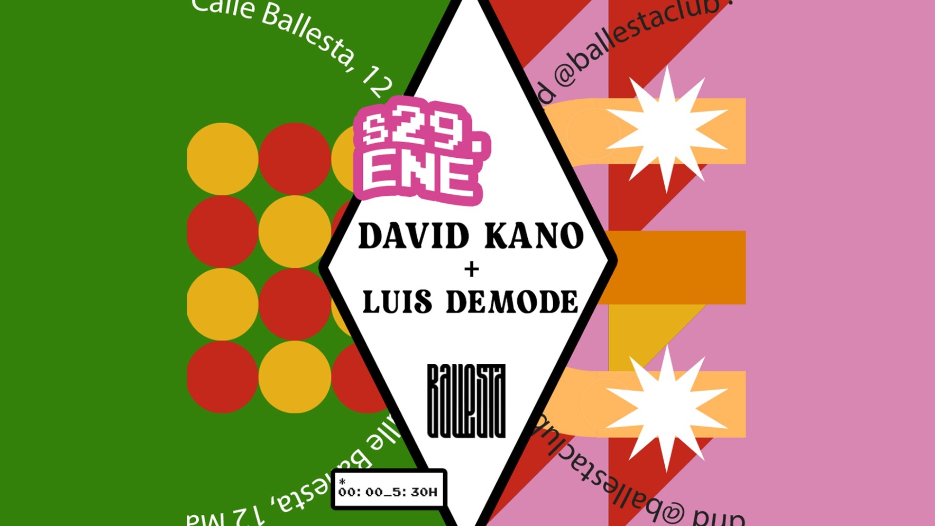 SATURDAY w/ David Kano + Luis Demodé image