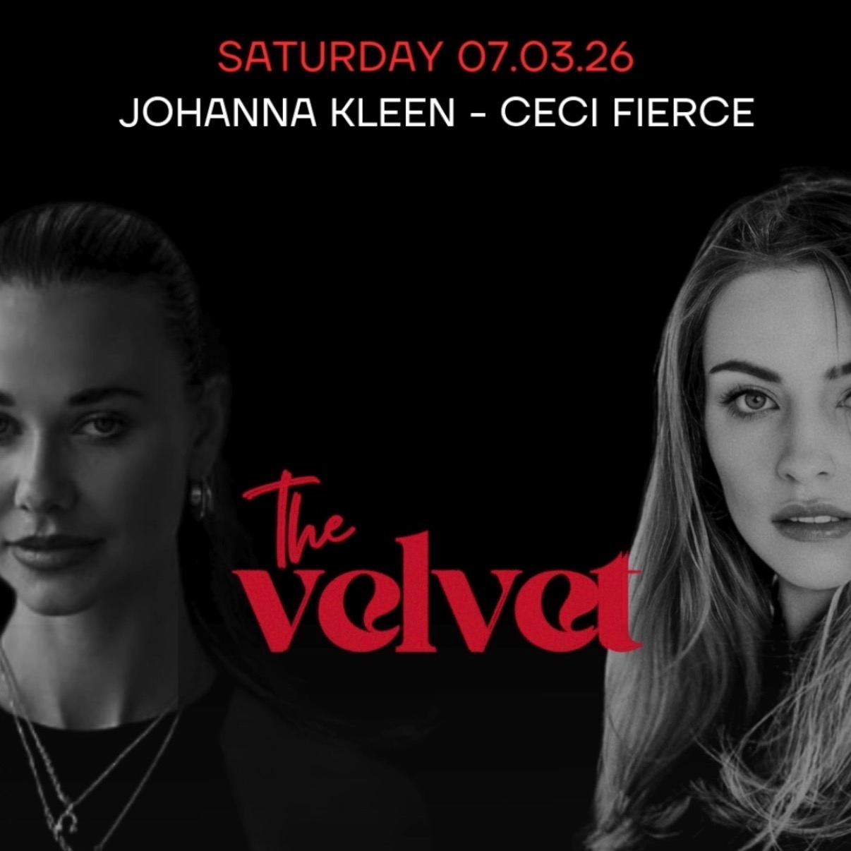 Saturday w/ Johanna Kleen & Ceci Fierce image