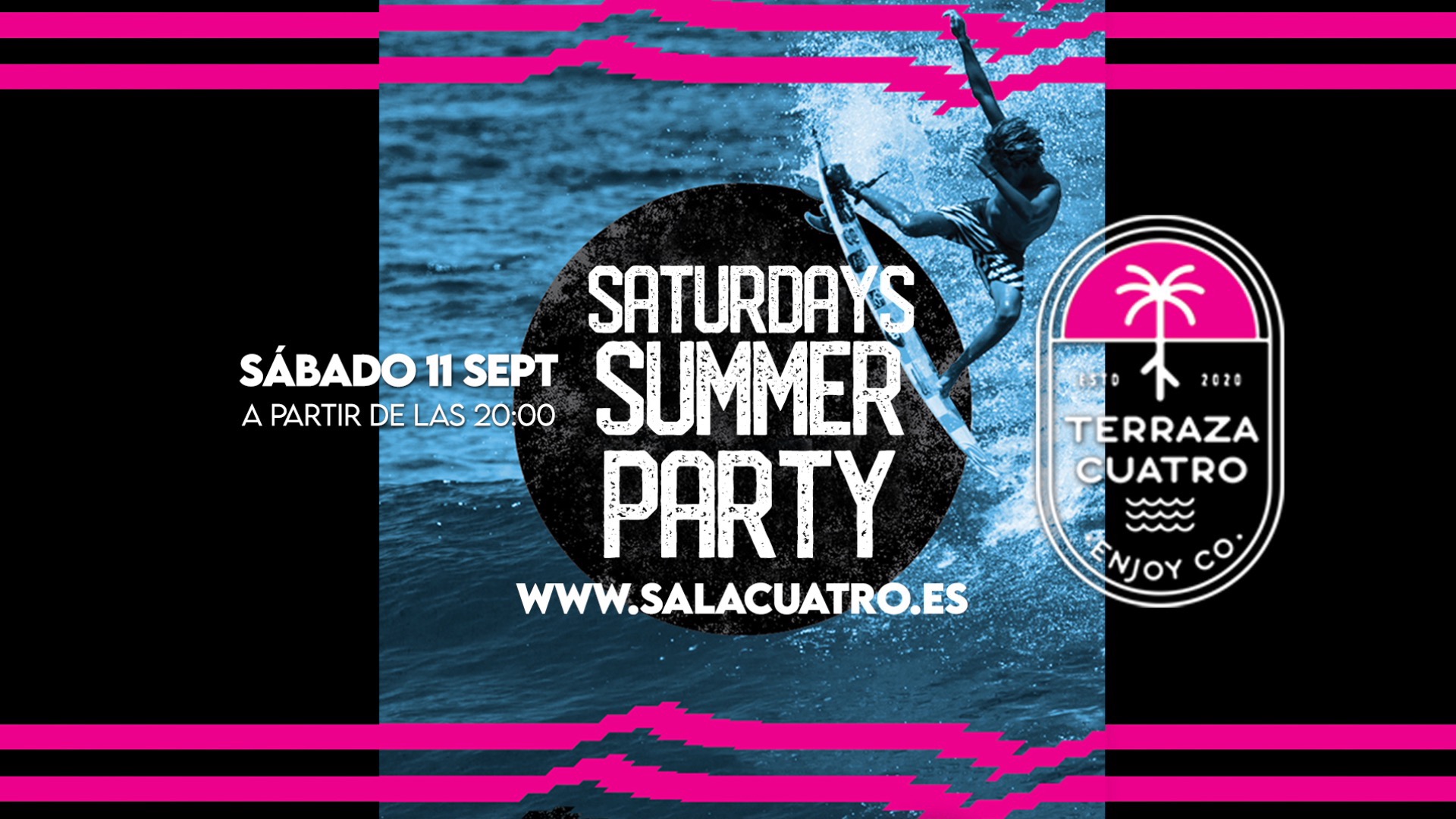 SATURDAYS SUMMER PARTY / SÁBADO 11 SEPTIEMBRE image