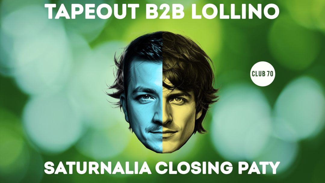 SATURNALIA : SPRING EDITION /WITH TAPEOUT - ELVIS+BOK - LORENZO CERCHIO-Eventplakat