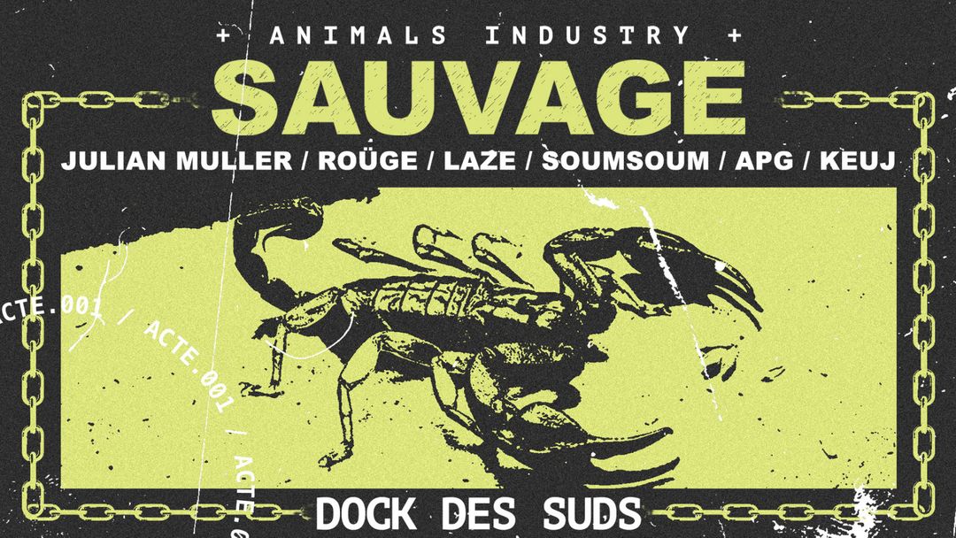 Sauvage acte.001-Eventplakat