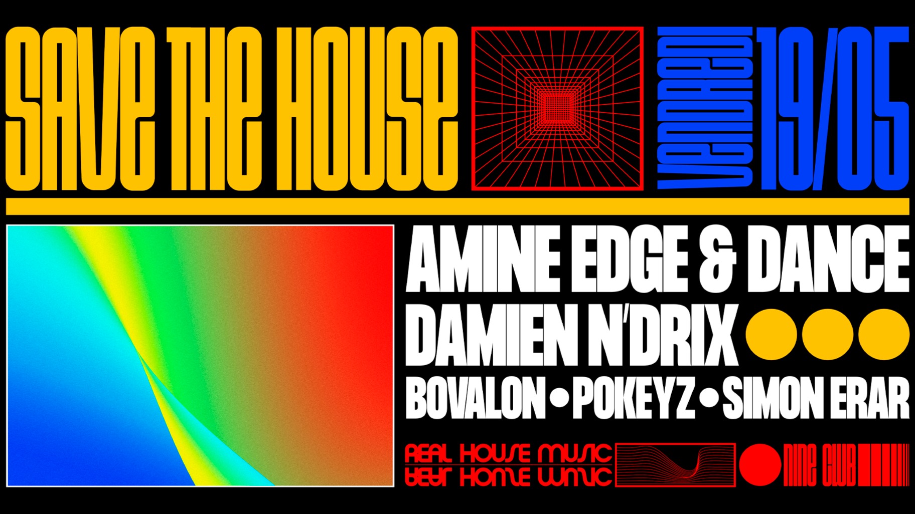 SAVE THE HOUSE - VENDREDI 19 MAI image