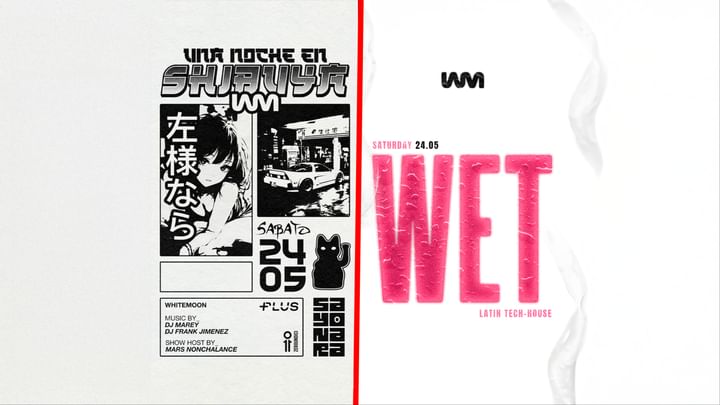 Cover for event: SAYONARA & WET
