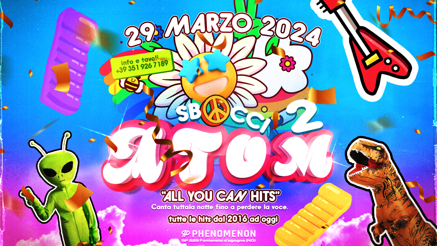 "SBOCCIATOM 2.0" - All You Can Hit  image